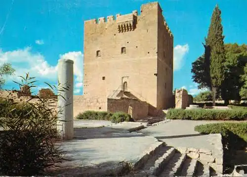 Postcard Cyprus Kolossi Castle built in 1454