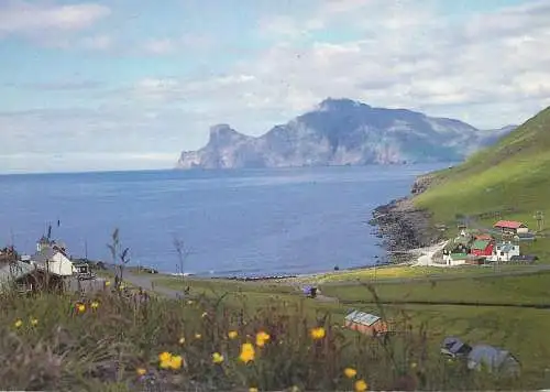 Postcard Norway Forøya Island Senja Norway
