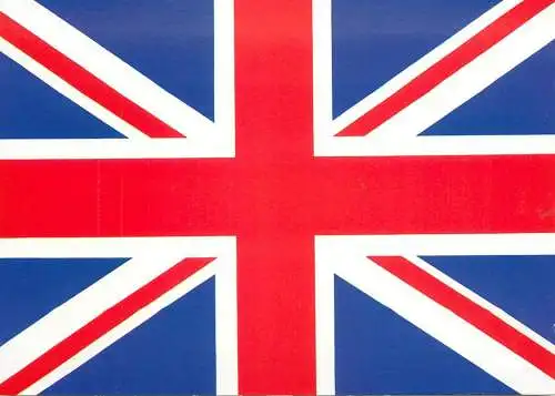Postcard United Kingdom Union flag old jumping Jack