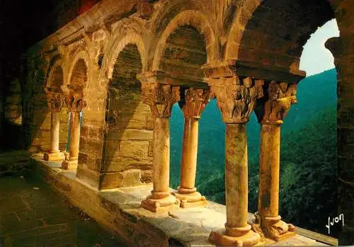 Postcard France Le Prieure de Serrabonne 1983