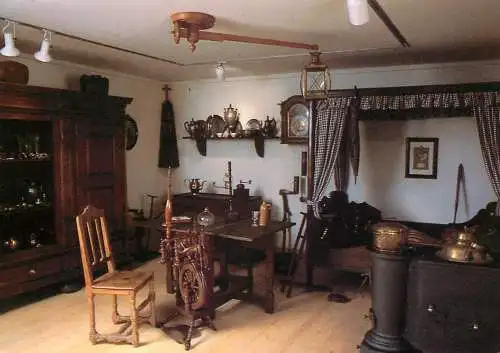 Postcard Austria Burggraben Bergisches museum fur Bergbau