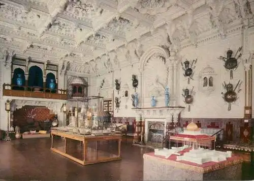 Postcard United Kingdom England Isle of Wight Osborne house Durbar room