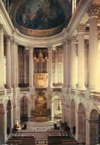 Postcard France Versailles (Château) chapelle royale