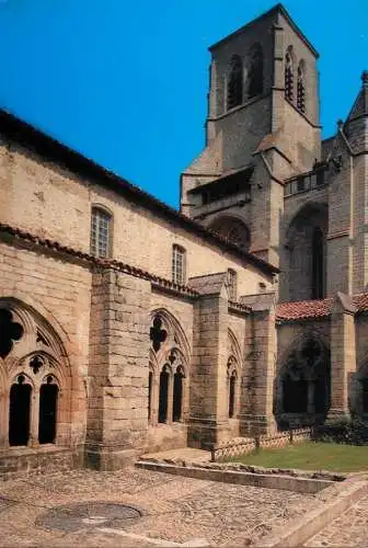 Postcard France Haute Loire > La Chaise Dieu le cloitre
