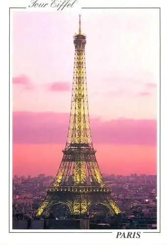 Postcard France Paris > Tour Eiffel