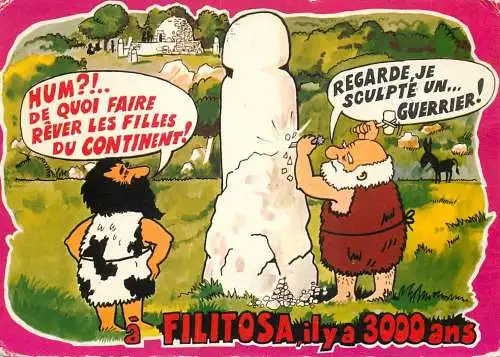 Postcard France Corse Filitosa Ile de beaute