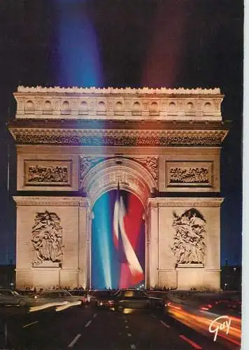 Postcard France Paris > Arc de Triomphe