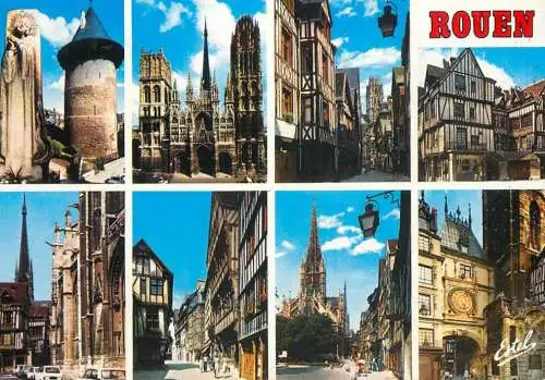 Postcard France Seine Maritime > Rouen Jeanne d'Arc au bucher