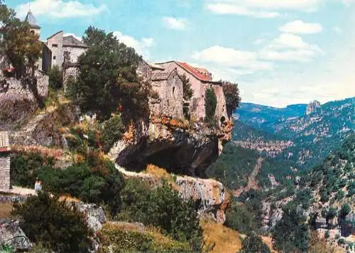 Postcard France Aveyron vallee de la Dourbie