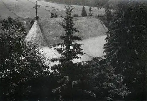 Photo Romania 9 x 12 cm Humor monastery 1965