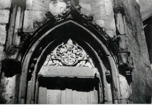 Photo Romania 9 x 12 cm Hunedoara castle facade1965