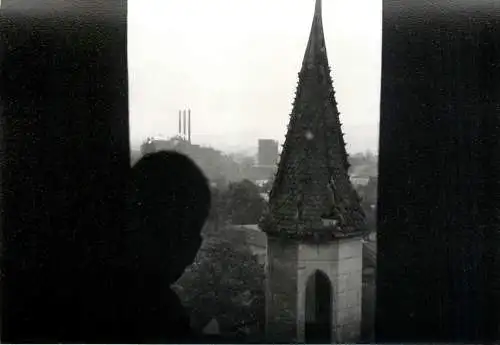 Photo Romania 9 x 12 cm Hunedoara castle tower 1965
