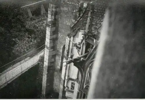 Photo Romania 9 x 12 cm Hunedoara castle 1965