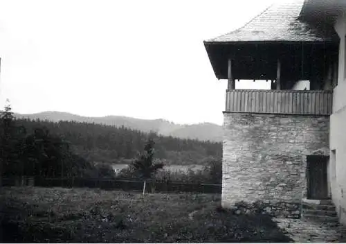 Photo Romania 9 x 12 cm peasant house 1965