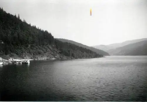 Photo Romania 9 x 12 cm Belis lake landscape 1965