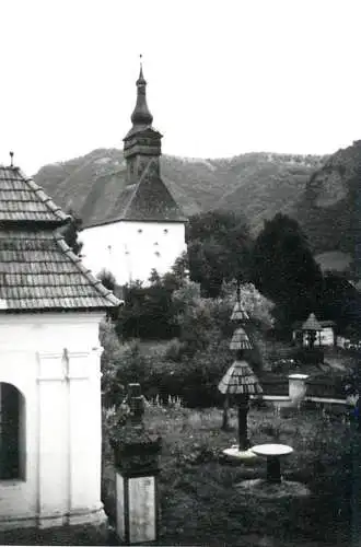 Photo Romania 9 x 12 cm Lupsa village church 1965