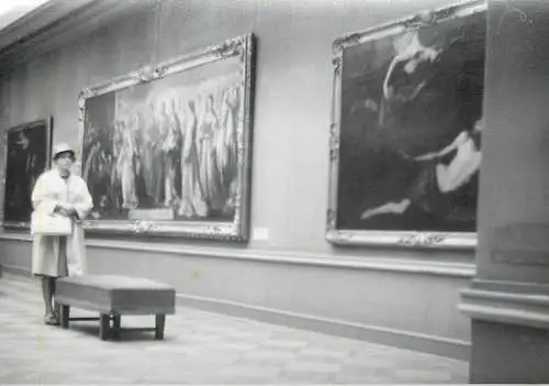 Photo Germany 9 x 12 cm Dresden museum 1965