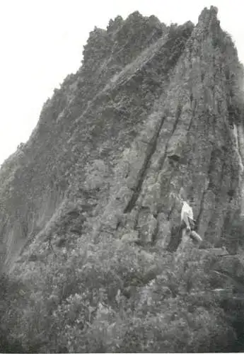 Photo Germany 9 x 12 cm Bastei mountain region 1965