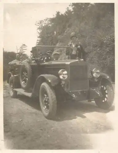 Classic car automobile vintage photo 7 x 10 cm