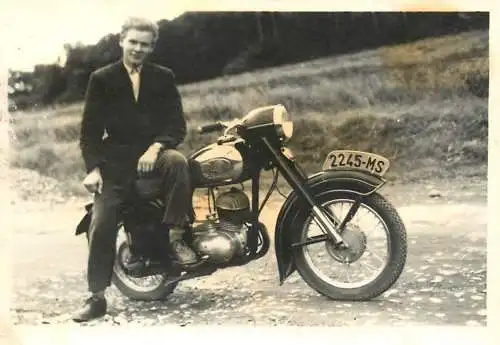 Motorcycle Romania Mures plate foto 6 x 9 cm