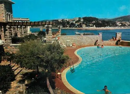 Postcard France Var Ile de Bendor le Delos hotel