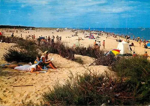 Postcard France Charente Maritime Ile d'Oléron plage de Boyardville