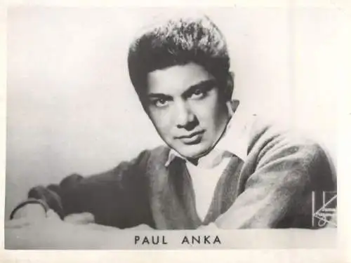 Paul Anka foto 9 x 12 cm