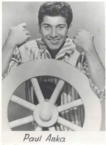 Paul Anka foto 8 x 11 cm