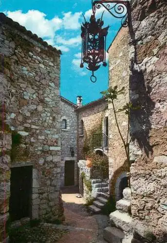 Postcard France Alpes Maritimes Eze village le palais du Prince de Suede