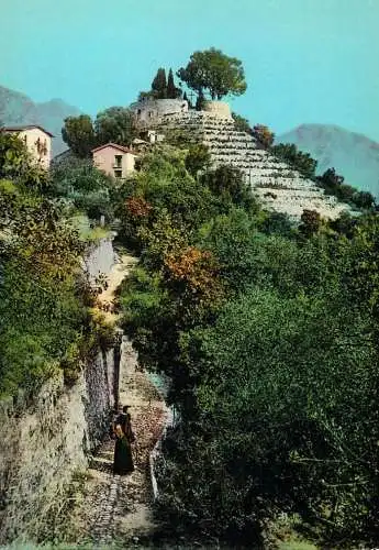 Postcard France Alpes Maritimes Menton Notre Dame de l'Annonciade
