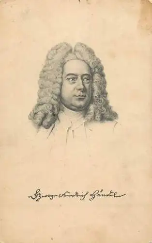 German composer George Frideric Handel
