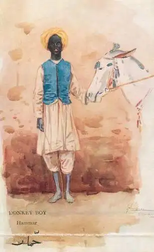 People of Egypt by Lance Thackeray Hammar Donkey Boy Assouan
