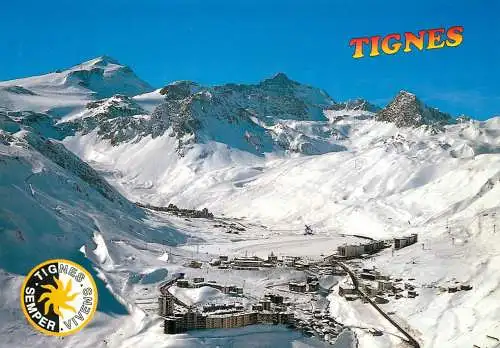 Postcard France Haute Savoie Tignes Grande Motte
