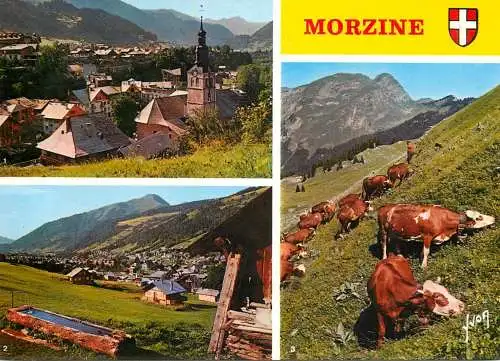 Postcard France Haute Savoie Morzine landscape