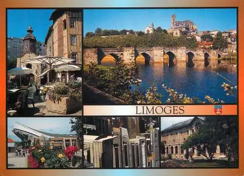 Postcard France Haute-Vienne > Limoges cathedrale St. Etienne