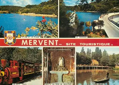 Postcard France Vendée Mervent 1975