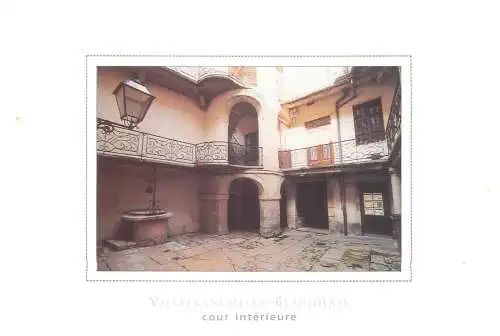 Postcard France Rhône Villefranche-sur-Saone