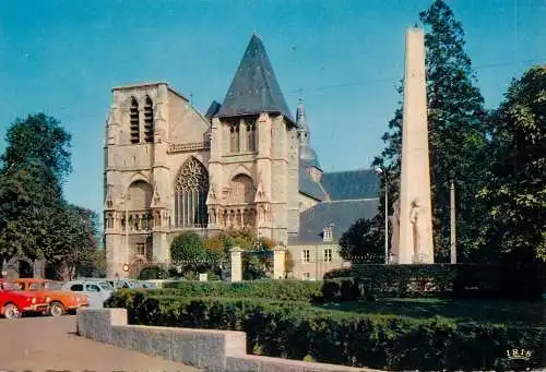 Postcard France Sarthe Le Mans notre dame de la Couture