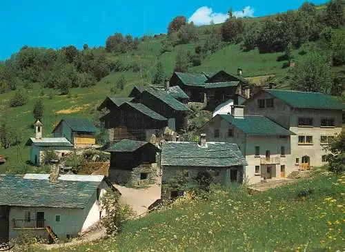 Postcard France Savoie Meribel les Allues hameau de la Gittaz