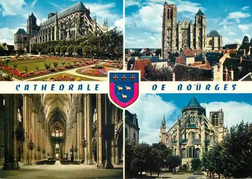 Postcard France Cher > Bourges en Berry cathedrale St Etienne