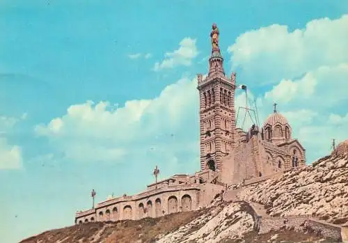 Postcard France Bouches-du-Rhône Marseilles > Notre-Dame de la Garde