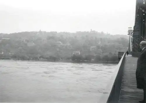 Germany scenic photo 9 x 12 cm 1965 Dresden Elba river