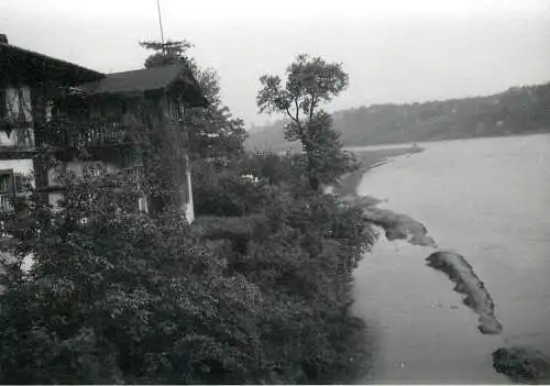 Germany scenic photo 9 x 12 cm 1965 Dresden Elba river