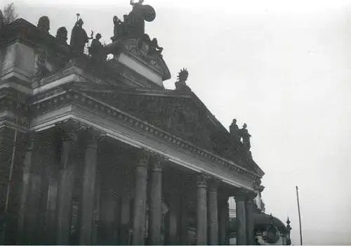 Germany scenic photo 9 x 12 cm 1965 Dresden architecture
