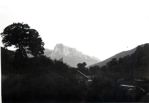 Romania scenic photo 9 x 12 cm 1965 hill landscape
