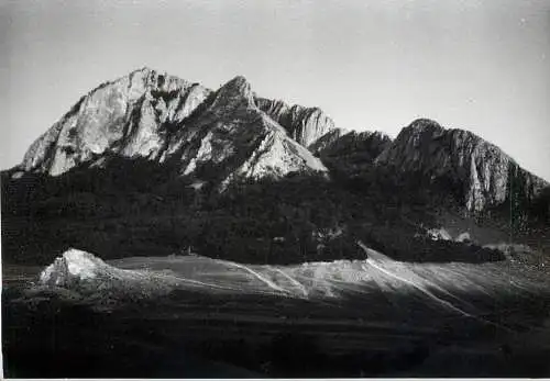 Romania scenic photo 9 x 12 cm 1965 hill landscape