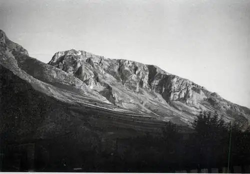 Romania scenic photo 9 x 12 cm 1965 hill landscape