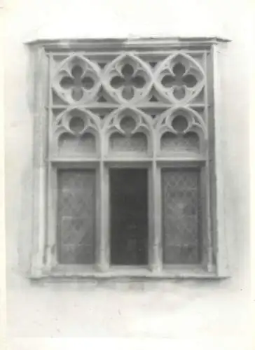 Photo 9 x 13 cm social history window bass relief