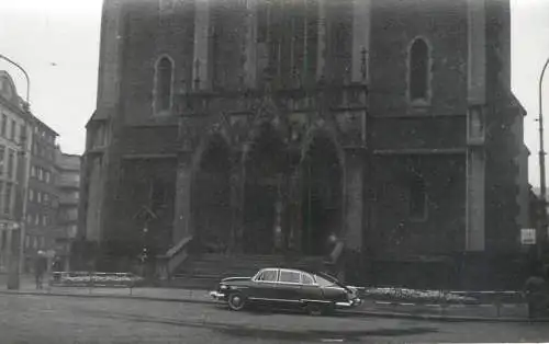 Photo 9 x 13 cm Czech Republic Prague 1965 cathedral
