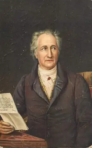 Fine arts postcard painting Mozart Fr. Ullreich